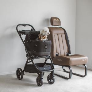 【犬　カート】TAVO Maeve iso メイブiso ＋ Roscoe ロスコー 5X　ベース一体型　ドッグカート　ペットカート　シンプル　おしゃれ　ペットシート　車　ペット用