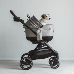 【犬　カート】TAVO Maeve iso Wind メイブ アイソ ウィンド ＋ ロスコー 5X　ベース一体型　ドッグカート　ペットカート　シンプル　おしゃれ　扇風機　風