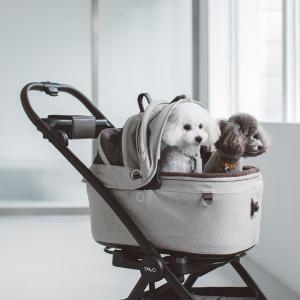 【犬　カート】TAVO Maeve メイブ ＋ Roscoe ロスコー ＋ ベース 5X　ドッグカート　ペットカート　シンプル　おしゃれ　ペットシート　車　ペット用
