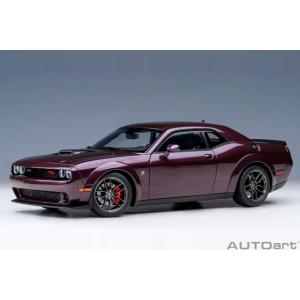 新品 71771 オートアート 1/18 ダッジ チャレンジャー R/T スキャットパック ワイドボ...