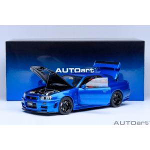 1/18 オートアート 77341 日産 スカイライン GT-R (R32) ガングレー 
