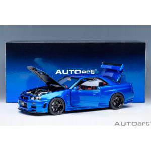 新品 77462 オートアート 1/18 日産 ニスモ R34 GT-R Z-tune （ベイサイド...