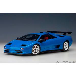 新品 79148 オートアート 1/18 ランボルギーニ ディアブロ SV-R （BLU LE MA...