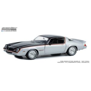予約 13665 GreenLight 1/18 シボレー Chevrolet Camaro Rally Sport 1979 - Silver and Black