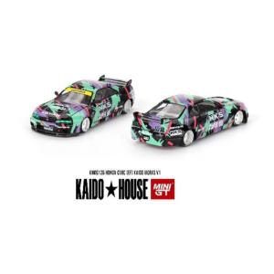 MINI-GT 1/64 Toyota AE86 スプリンタートレノ Kaido Street V1(右