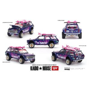 MINI（ミニ） MINI GT 1/64 ダットサン 510 ワゴン 4×4 KAIDO☆HOUSE