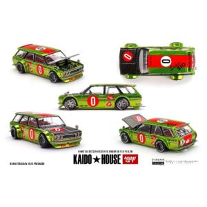 新品 KHMG164 TSM MINI-GT × KAIDO HOUSE 1/64 日産 ダットサン...