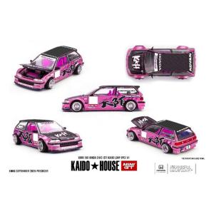 予約 KHMG198 TSM MINI-GT 1/64 ホンダ Honda シビック EF Kaid...