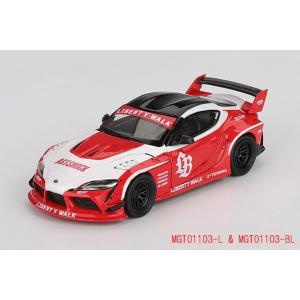 MINI-GT 1/64 Toyota スープラ (A80) GT-300 Top Secret Gold(右