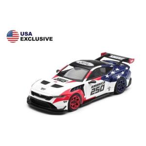 MINI-GT MGT01301-BL 1/64 フォード マスタング GTD (左ハンドル