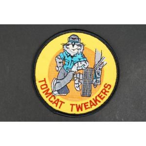 ワッペン USN アメリカ海軍 F-14 航空機整備 TWEAKERS ツウィーカーズ/中古