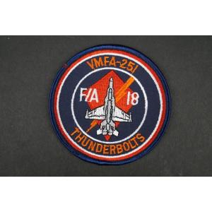ワッペン USMC アメリカ海兵隊 VMFA-251 第251戦闘攻撃飛行隊 F/A-18 サンダー...