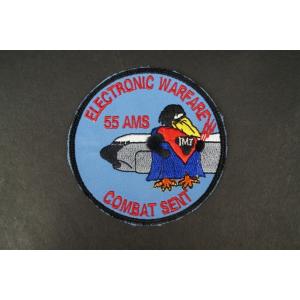 ワッペン USAF アメリカ空軍 第55戦略偵察航空団 RC-135 電子線 IMT ベルクロなし/...