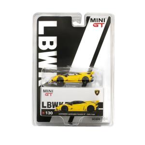 LBWK限定 MINI-GT 1/64 LB-SILHOUETTE WORKS ウラカン イエロー
