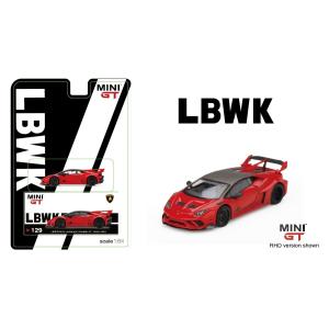 MC60-RD LBWK限定 MINI-GT 1/64 LB-SILHOUETTE WORKS ウラカン レッド