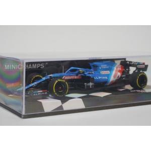 新品 417210114 ミニチャンプス 1/43 アルピーヌ F1チームA521 フェルナンド・ア...