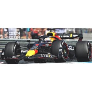 417221201 ミニチャンプス 1/43 オラクル レッド ブル レーシング RB18 マックスフェルスタッペン フランスGP 2022 ウィナーの商品画像