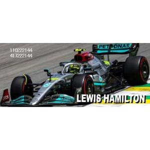 新品 110222144 ミニチャンプス 1/18 メルセデス AMG ペトロナス F1 チーム F1 W13 E パフォーマンス ルイス・ハミルトン ブラジルGP 2022 2位入賞