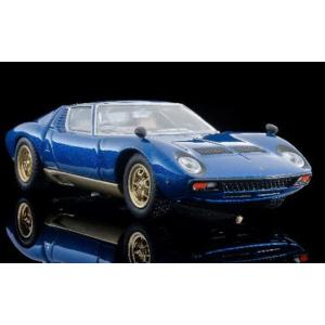 新品 LV-N トミーテック 1/64 ランボルギーニ ミウラ SV 青メタリック 336549