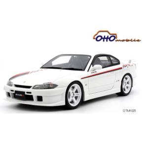 ソリド 1/18 日産 シルビア S15 スペックR エアロ 1999 ホワイト 右