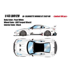 新品LB012B メイクアップ/アイドロン 1/43  LB-シルエットワークス GT 35GT-R...