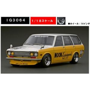 新品 IG3064 Tarmac Works × イグニッションモデル 1/18 日産 Datsun...