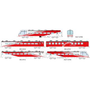 予約 トラムウェイ TW-SER-01 1/80 国鉄欧風客車”スーパーエクスプレスレインボー”基本...