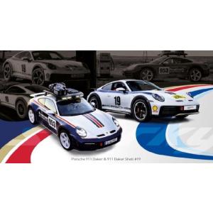 予約 YCOMBO64016 タイニー sparky 1/64 ポルシェ Porsche 911 Daker・Shell #19 ( 2台セット )｜ブーストギア ヤフー店