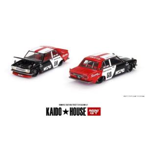 KHMG102 TSM MINI-GT 1/64 日産 ダットサン ストリート KAIDO