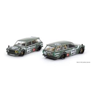 新品 KHMG076 TSM MINI-GT 1/64  ダットサン KAIDO 510 ワゴン カ...