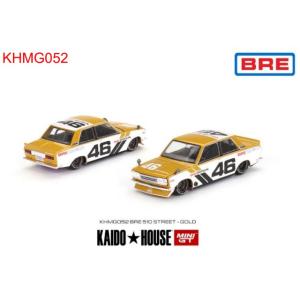新品 KHMG052 TSM MINI-GT 1/64  ダットサン 510 ストリート BRE51...