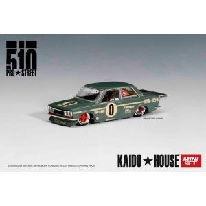 KHMG001 TSM MINI-GT 1/64 ダットサン 510 プロストリート