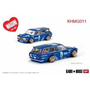 新品 KHMG011 TSM MINI-GT 1/64 日産 ダットサン KAIDO 510 ワゴン...