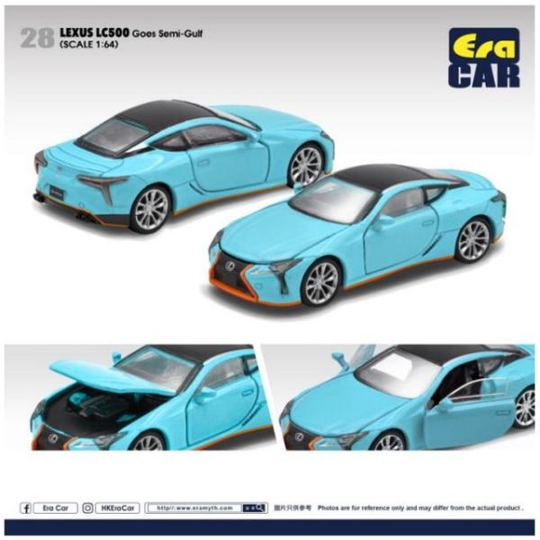 新品 LS21LC2801 EraCAR 1/64 レクサス LEXUS LC 500 (Goes ...