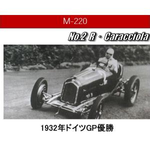 M-220 CMC 1/18 アルファ ロメオ P3 1932年ドイツGP優勝 #2 Caracciolaの商品画像