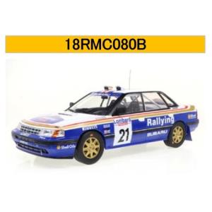 新品 18RMC080B イクソ 1/18 スバル レガシィ RS 1991年RACラリー #21 ...