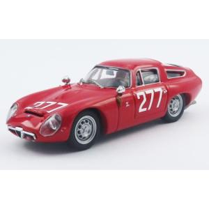 予約 BEST9855 ベストモデル 1/43 アルファ ロメオ ジュリア TZ 1 Coppa F.I.S.A., Monza 1963 ＃277 Roberto Bussinello｜freestyle-hobby