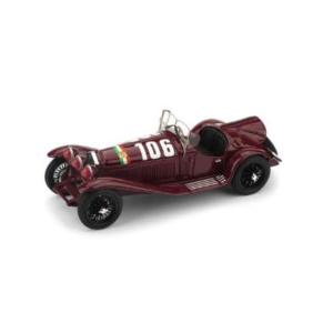 新品 R078 ブルム 1/43 アルファ ロメオ 2300 1932年 ミッレ・ミリア優勝 #106 Borzacchini / Bignami ※再生産品｜freestyle-hobby