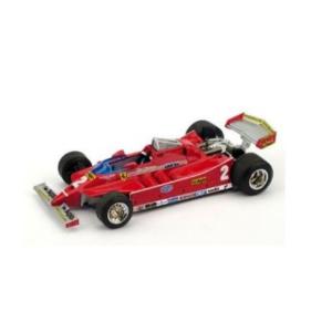 新品 R447 ブルム 1/43 フェラーリ 126C ターボ 1980年 イタリアGP #2 G.Villeneuve ※再生産品｜freestyle-hobby