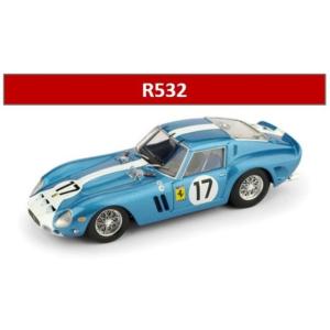 新品 R532 ブルム 1/43 フェラーリ 250 GTO 1962年ル・マン24時間 #17 Grossman-Roberts ※再生産品｜freestyle-hobby