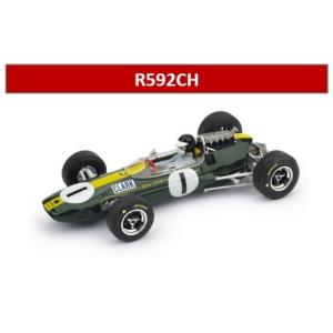 新品 R592CH ブルム 1/43 ロータス 33 1965年 ドイツGP 1位 #1 J. CLARK ドライバーフィギュア付 ※再生産品｜freestyle-hobby