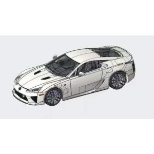 送料無料◇オートアート 1/18 レクサス LS500h （メタリック・ホワイト