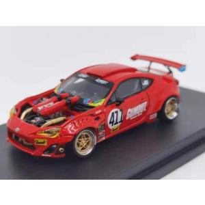 新品   1/64 トヨタ フェラーリ Toyota 86+ Ferrari458 Modified 4586GT #411 改造車