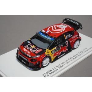 1/43 スパーク S5974 シトロエン C3 WRC モンテカルロラリー 優勝 2019 #1