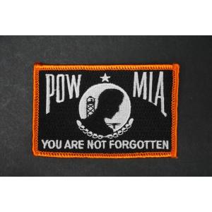 ワッペン ベトナム戦争 POW MIA 戦時捕虜 戦闘中行方不明 あなたは忘れられていません ベルク...