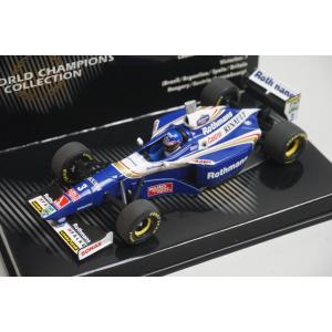 1/43 ミニチャンプス 436970003 ウィリアムズ ルノー FW19 ワールドチャンピオン ...
