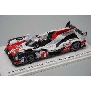 ミニカー/完成品 スパーク 1/43 トヨタ TS050 ハイブリッド GAZOO
