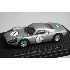 1/43 エブロ 43725 ポルシェ 904 カレラ GTS 日本GP 1964 #1 シルバー