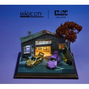 代引き手数料無料 breit4935様:magic cityアドバンジオラマ ミニカー