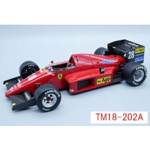 新品 TM18-202A テクノモデル 1/18 フェラーリ F1 / 86 ブラジルGP 1986 #28 Stephan Johanson